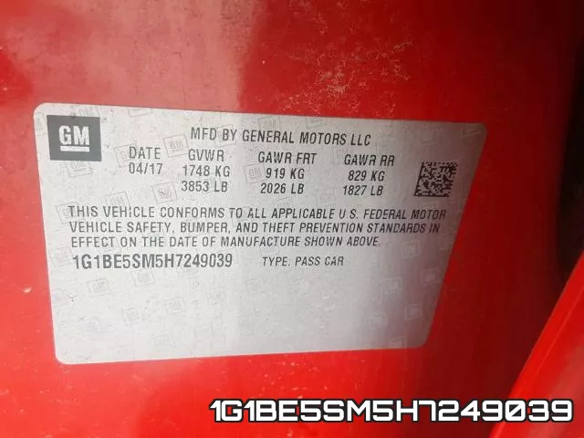 1G1BE5SM5H7249039