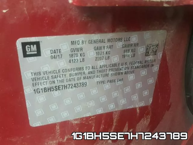 1G1BH5SE7H7243789