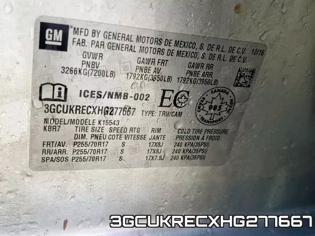 3GCUKRECXHG277667