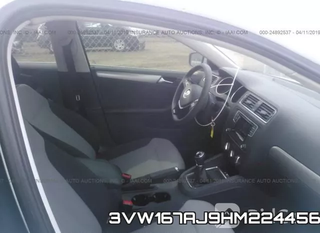 3VW167AJ9HM224456