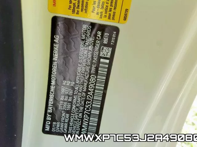 WMWXP7C53J2A49080