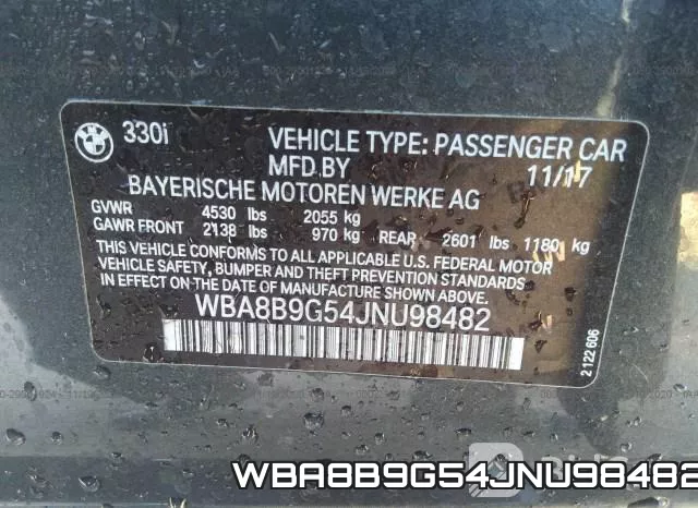 WBA8B9G54JNU98482