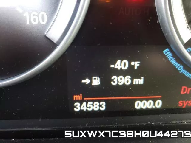 5UXWX7C38H0U44273