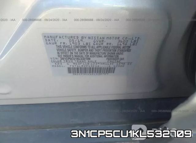 3N1CP5CU1KL532709