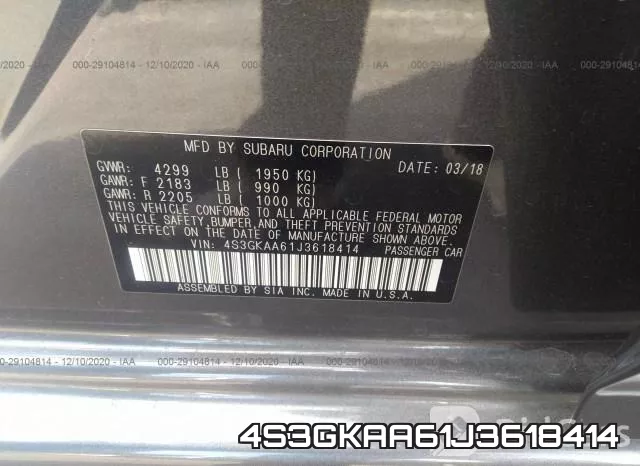 4S3GKAA61J3618414
