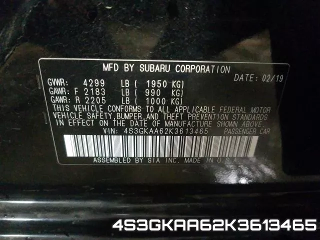 4S3GKAA62K3613465