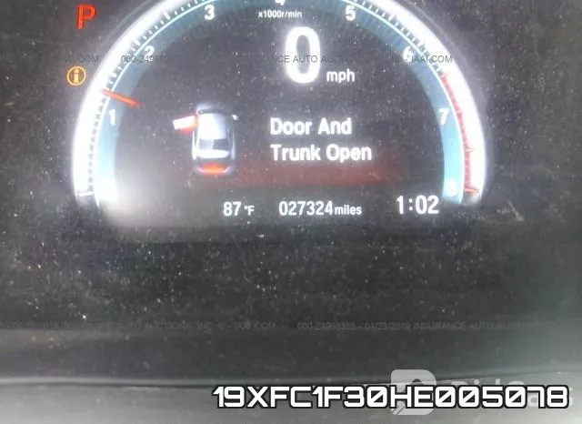 19XFC1F30HE005078
