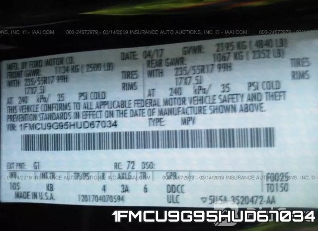 1FMCU9G95HUD67034