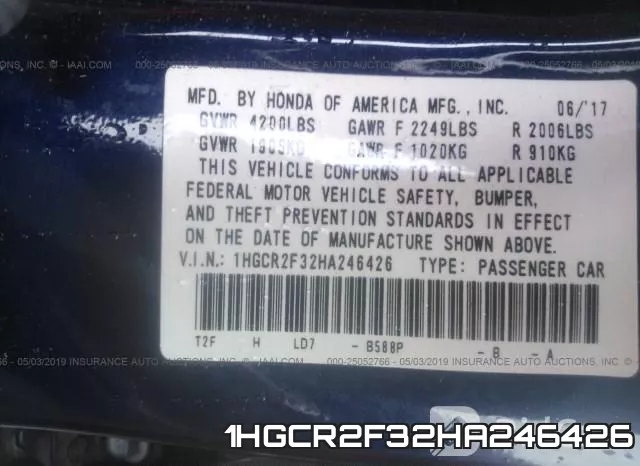 1HGCR2F32HA246426
