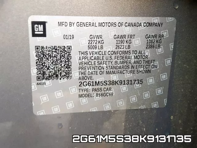 2G61M5S38K9131735
