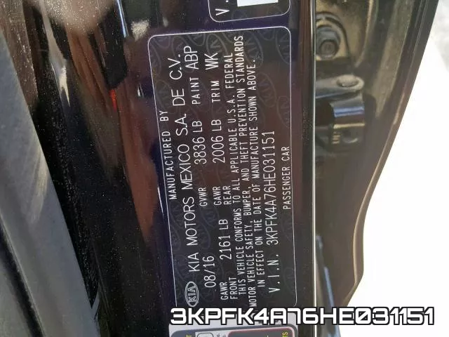 3KPFK4A76HE031151