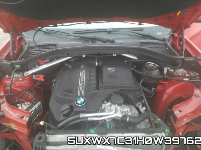 5UXWX7C31H0W39762