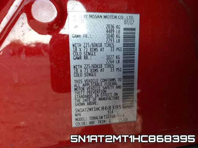 5N1AT2MT1HC868395