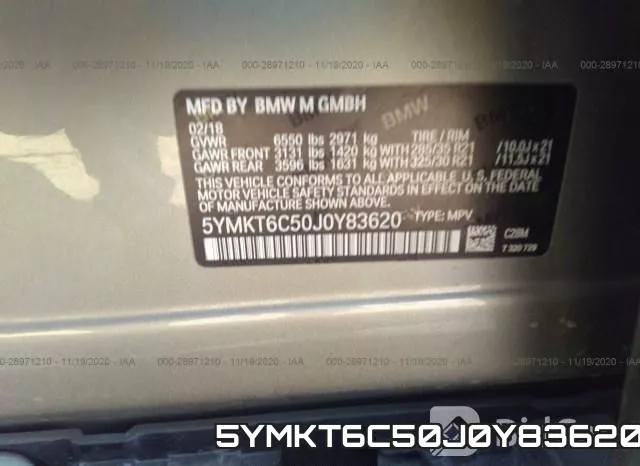 5YMKT6C50J0Y83620