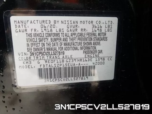 3N1CP5CV2LL527819