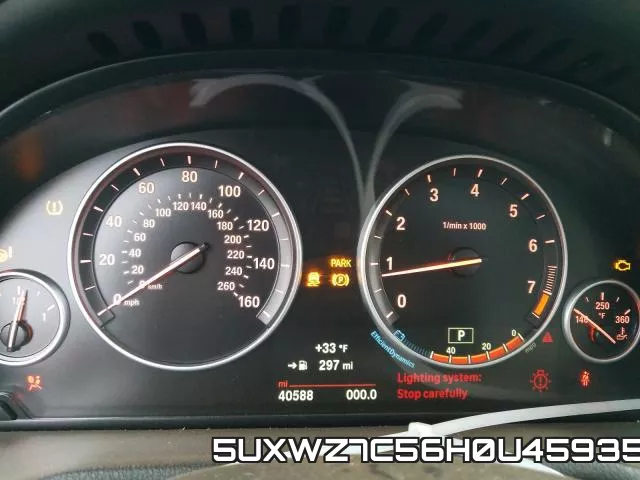 5UXWZ7C56H0U45935
