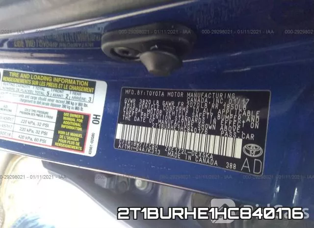 2T1BURHE1HC840176
