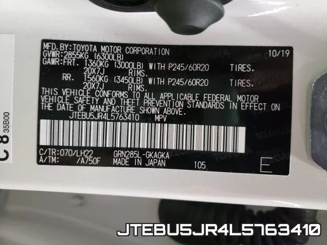 JTEBU5JR4L5763410