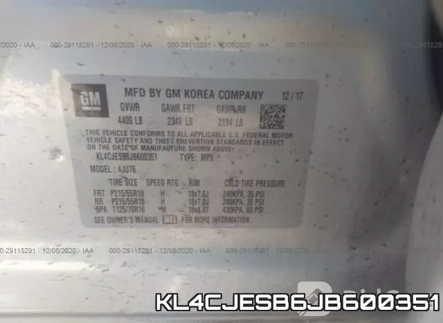 KL4CJESB6JB600351