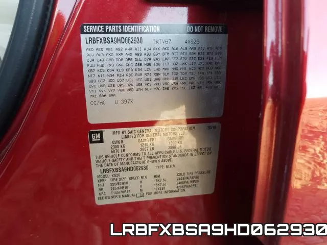 LRBFXBSA9HD062930