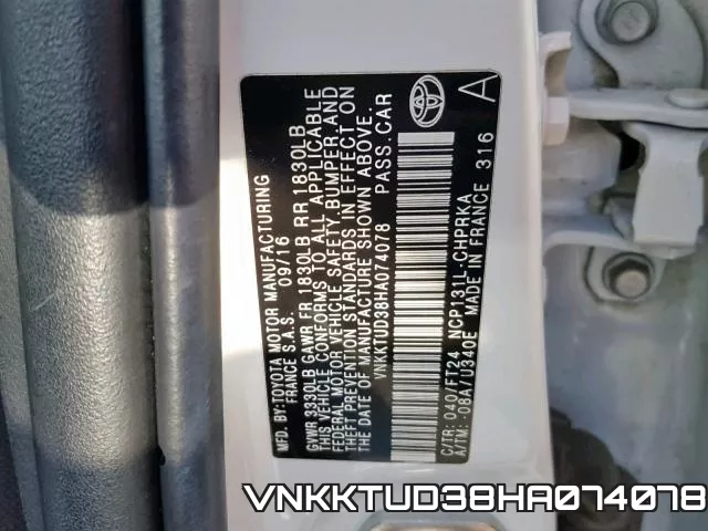 VNKKTUD38HA074078