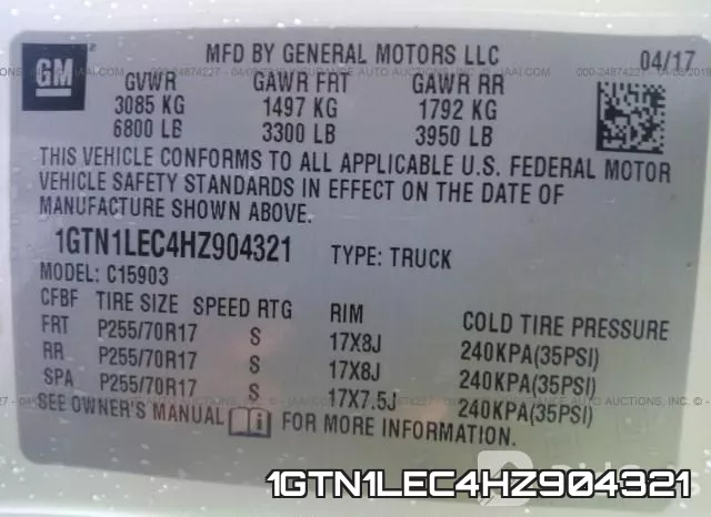 1GTN1LEC4HZ904321