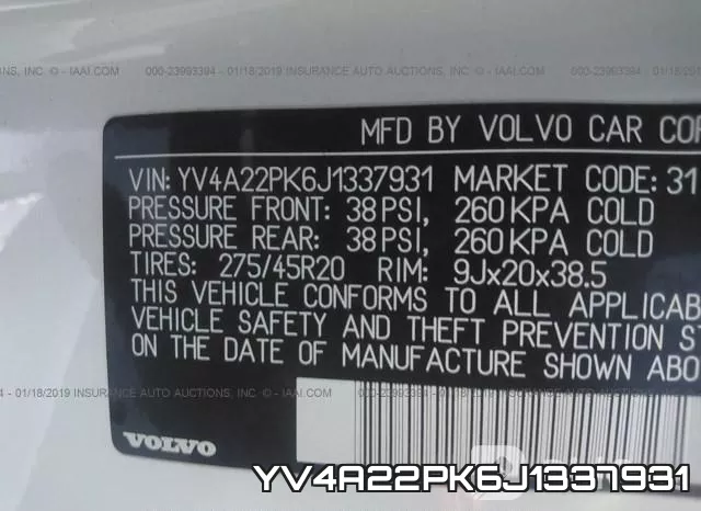 YV4A22PK6J1337931
