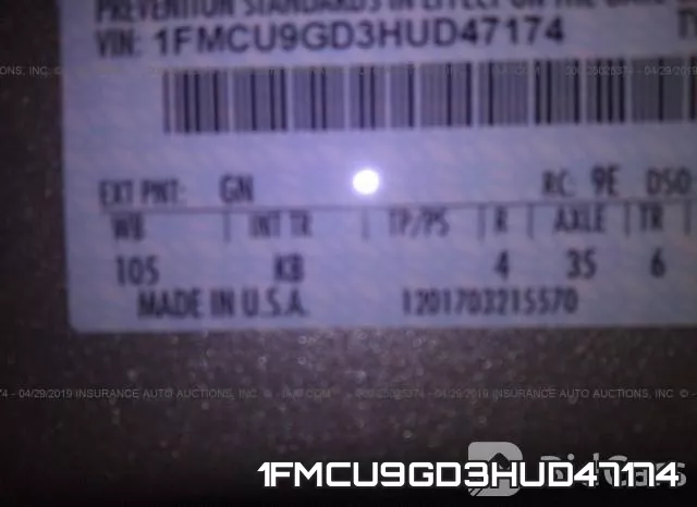 1FMCU9GD3HUD47174