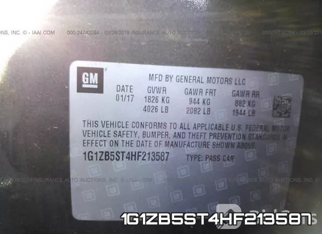 1G1ZB5ST4HF213587