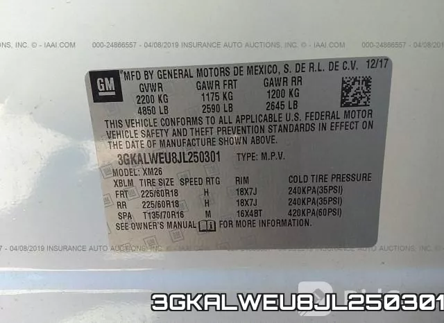 3GKALWEU8JL250301