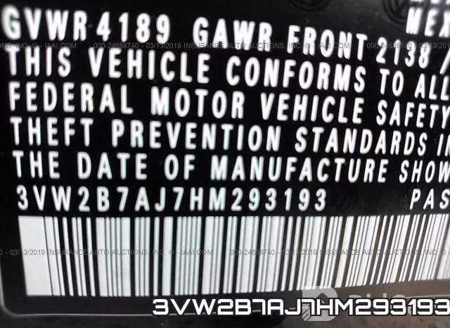 3VW2B7AJ7HM293193