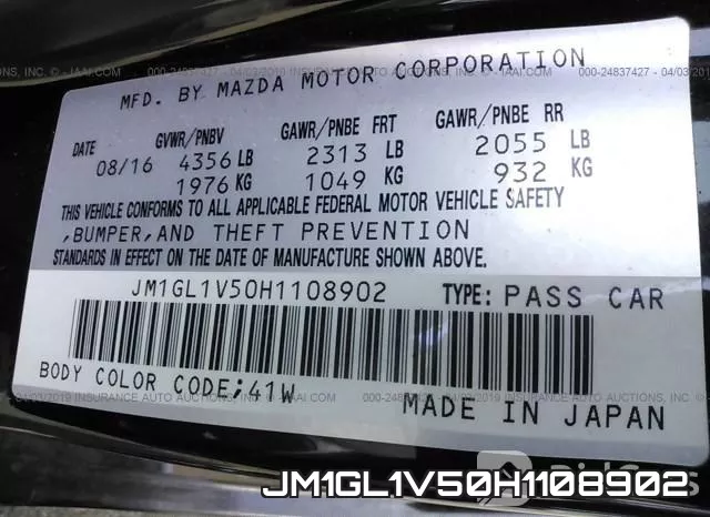 JM1GL1V50H1108902