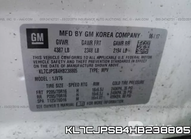 KL7CJPSB4HB238805