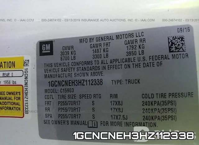 1GCNCNEH3HZ112338