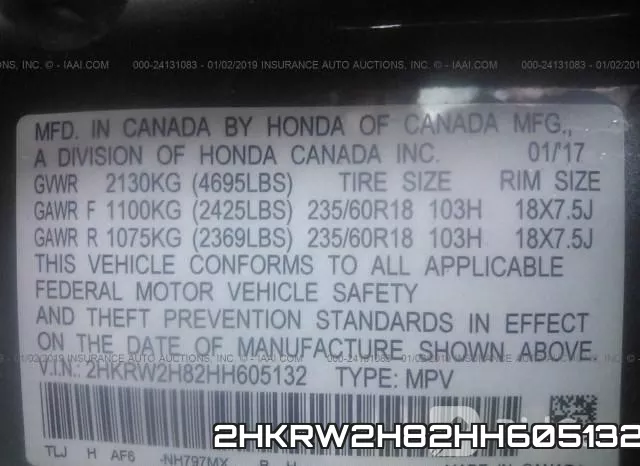 2HKRW2H82HH605132