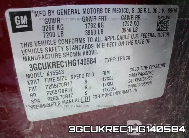 3GCUKREC1HG140584