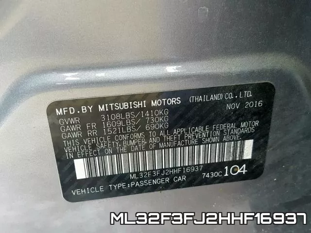 ML32F3FJ2HHF16937