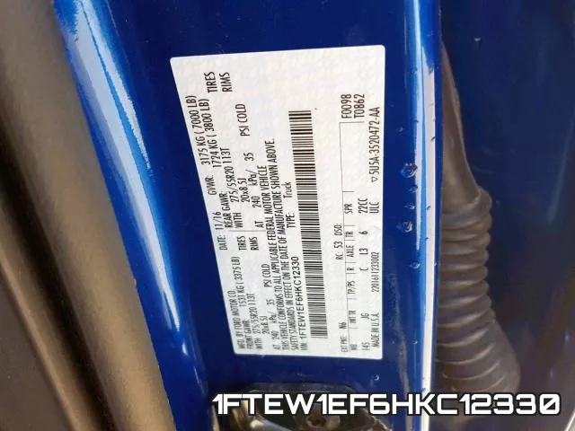 1FTEW1EF6HKC12330