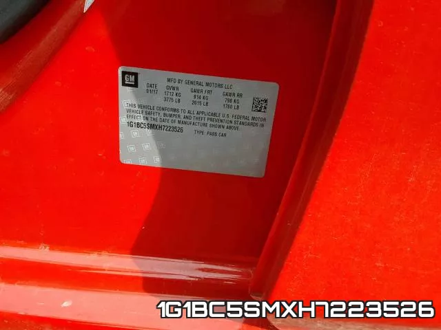 1G1BC5SMXH7223526