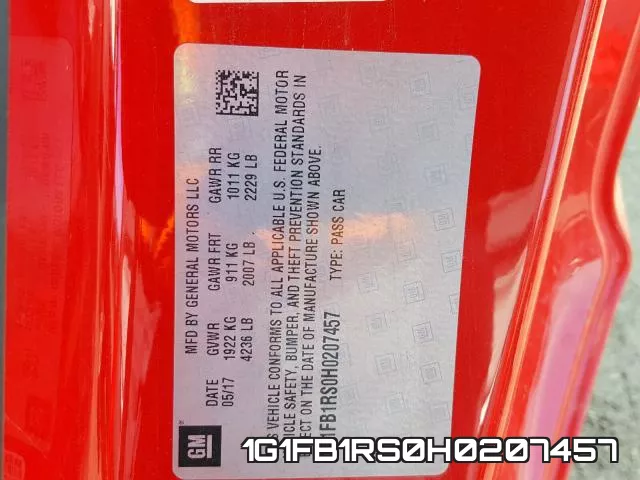 1G1FB1RS0H0207457