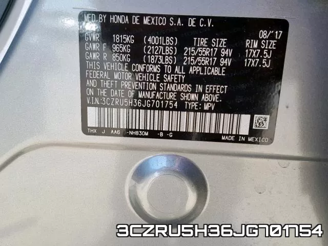3CZRU5H36JG701754