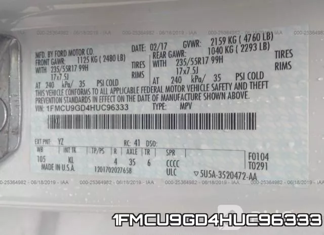 1FMCU9GD4HUC96333