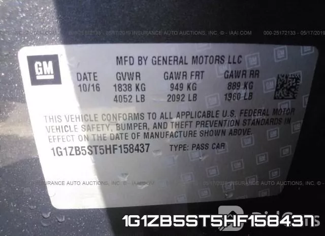 1G1ZB5ST5HF158437
