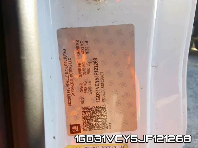 1GD31VCY5JF121268