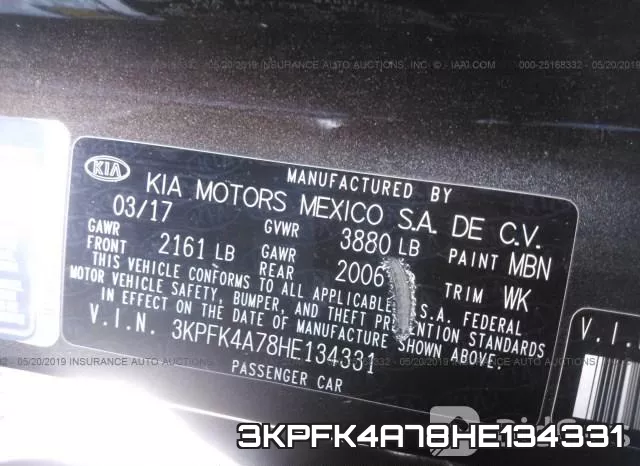 3KPFK4A78HE134331