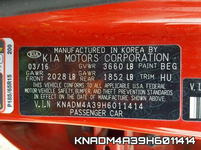 KNADM4A39H6011414