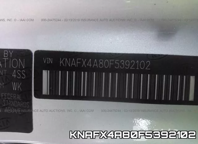 KNAFX4A80F5392102
