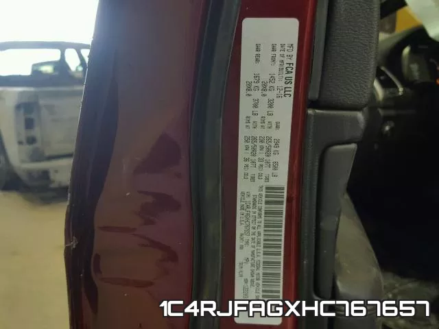 1C4RJFAGXHC767657
